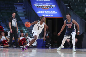 De-Threes: Tucker DeVries nails eight 3-pointers to lead WVU past No. 24 Arizona in overtime